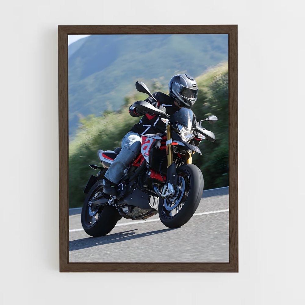 Poster Dorsoduro 900 Éclatant – affiche Aprilia (vue 5)